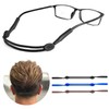 etoper Glasses Strap Sunglasses Strap Eye Glasses Holder Cable Eyeglasses Strap for Men Women, Sports Eyewear Retainer Eye Glasses Strap Holders(Black,Blue,Brown)
