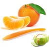 QZKJQDD 2 PCS Orange Peeler, Citrus Opening Tool, Long Handled