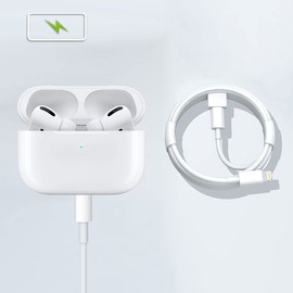 Charger Cable for AirPods Pro, [MFI Certification] Charging Power Cord Compatible for AirPods (2nd/3nd Generation) Wireless Earbuds, AirPods Max Wireless Over-Ear Headphones Charging Power Cord (5ft)