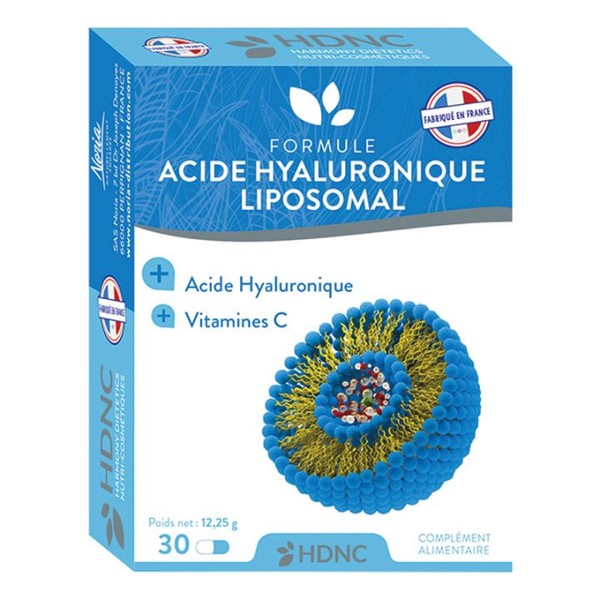 H.D.N.C HDNC Acide Hyaluronique Liposomal 30 Gélules