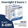 Egosan Adult Incontinence Diaper Briefs with 8 Hours of Protection