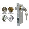 Storefront Door Lock， Aisecure Commercial Mortise Lock with Hook deadbolt