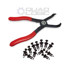 Polaris RZR Plastic Body Rivet Pliers Tool and Rivets (SET OF 12) - 7661855