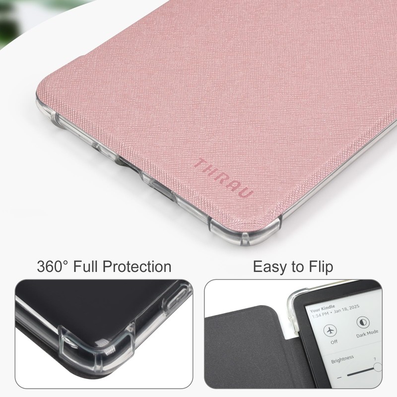 THRAU Case for 6" All-New Kindle 2024/2022 (11th Gen) –