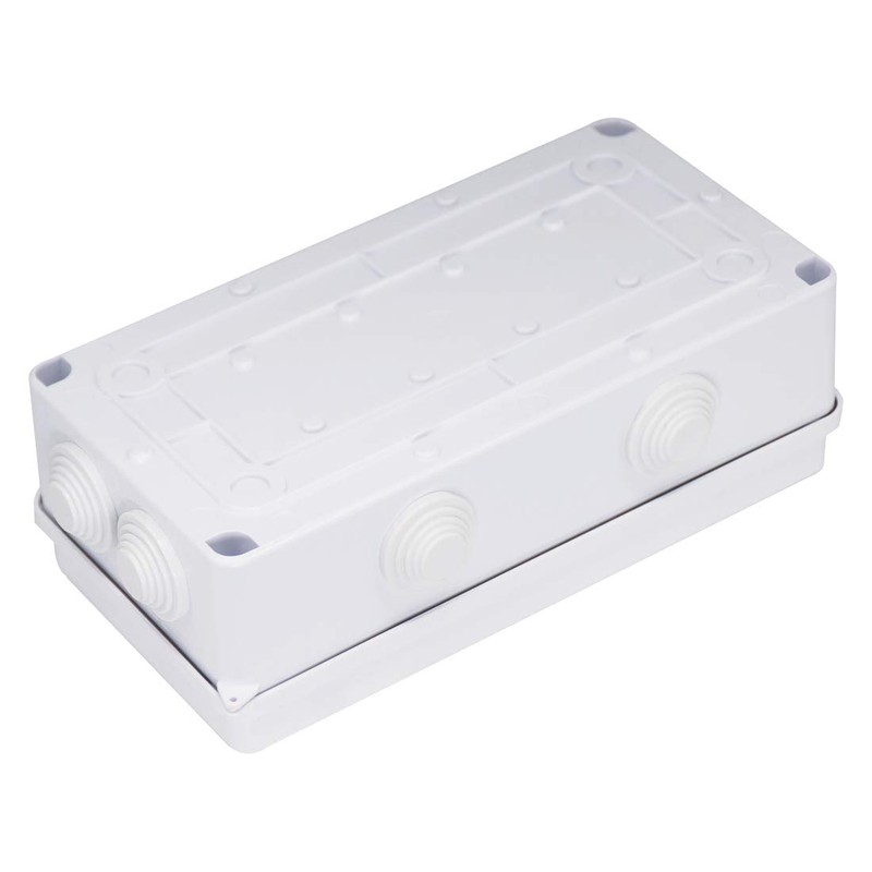 Zulkit Junction Box ABS Plastic Dustproof Waterproof IP65 Universal Electrical