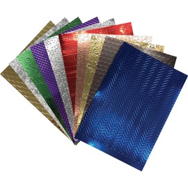 Springboard Metallic Embossed A4 Card (Pack of 10 Sheets), 10815