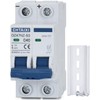 CHTAIXI DC Miniature Circuit Breaker 2 Pole 600V 40Amp Isolator