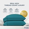 Thread Spread 100% Egyptian Cotton Pillow Cases King Size Set