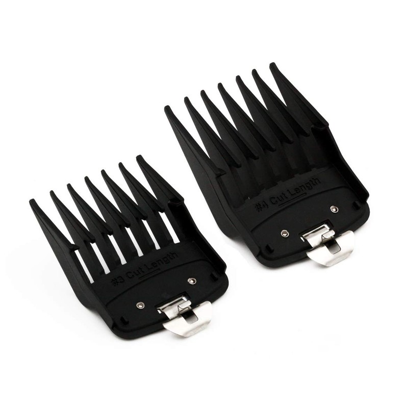 Professional Line Attachment Comb Set with Metal Fitting Cutting Guide