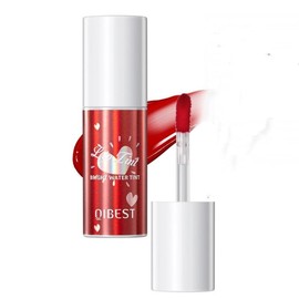 Beauty Searcher Lip Stain Tint Set, Mini Liquid Lipstick Long Lasting Lip Gloss 2 in 1 Lip and Cheek Tint Stain Hydrating & Moisturizing Waterproof Lip Stain Lip Tint Set for Women (02 Cherry)