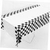 VICASKY 2Pcs Checkered Tablecloth Disposable Table Cloth for Parties Events