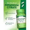 Nature's Truth Potassium Citrate Supplement | 275mg | 90 Capsules