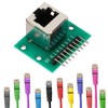 CEMYDEYO Pack of 5 RJ45 Connector Breakout Board 8 Pin