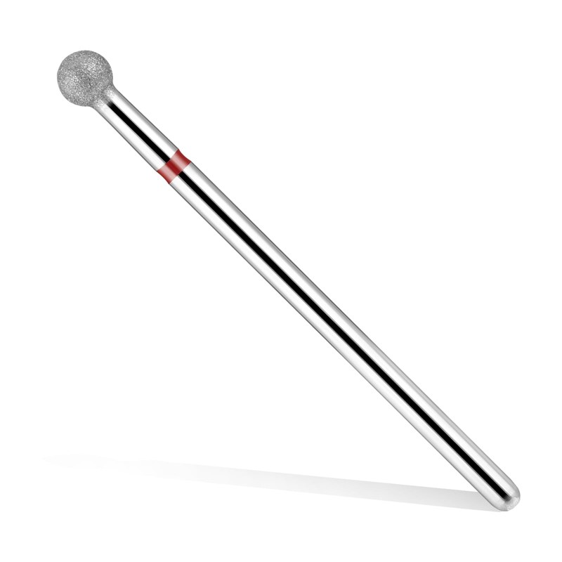 WLLHYF Nail Drill Bits, Ball Shape Nail Cleaner Professional Stainless