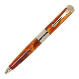 Itoya ROMEO/Romeo No.3 Thick Shaft Ballpoint Pen 0.03 inch (0.7 mm) [Italian Bar/Gunmetal] R18