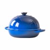 Blue Enamel Cast Iron Bread Pan - Healthy & Safe,