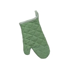 Casafina Set of 2 100% Cotton Oven Mitts 11.75'' x 7'' - Alessa Collection, Chive (Green) | Kitchen Linen Elegant Tableware | Restaurant Quality Dinnerware & Tableware