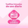 Toallitas húmedas íntimas Saba diarios V-natural 12 unidades