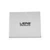 Small Leather Boxed Style wallet with large coin compartment LEAS,