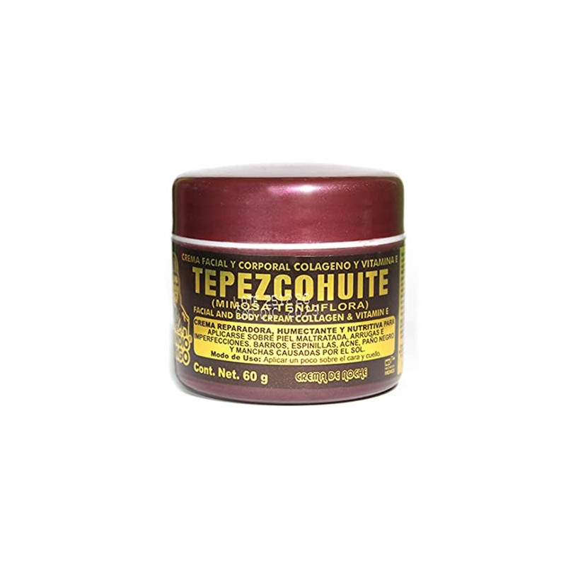 El Indio Papago Crema de Tepezcohuite 60gr para Quemaduras, Acné