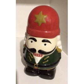 Boston Warehouse Christmas Nutcracker Scrubby Holder New