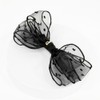 (2 types) Burnaby Feminine Chiffon Big Wide Hairpin Black /