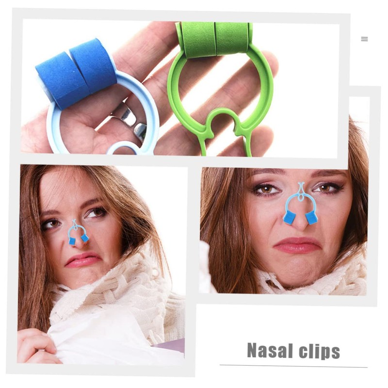 NOLITOY Sets Nasal Nose Clips for Nosebleed Bleeding Nose Stoppers