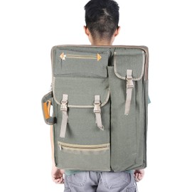 Drawing Board Backpack, Multifunctional Drawing Boards Bag, Large Drawing Boards Bag, Waterproof Art Carry Bag, Large Art Bag for Drawing, Artists, Painting, 66 x 50 cm, Default
