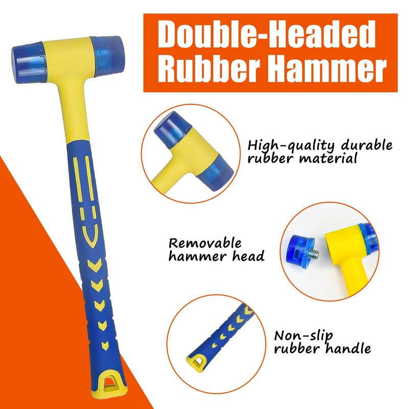 KARBAG 5PCS Window Glass Tool Kit, Window Glazing Tool Double-Head