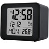 Acctim 71893 Cole Radio Controlled Alarm Clock in Black