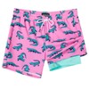SURF CUZ Mens Swim Trunks with Compression Liner Mens Swimming