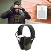 Walker Electronic Earmuffs Noise Cancellation Folding Hearing Protection Adjustable Earmuffs