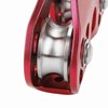 30KN Dual Pulley Zip Line Rescue Cable Trolley Outdoor Rock