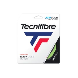 Tecnifibre Blackcode Tennis String 1.28mm Lime - 12m Set
