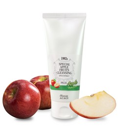 Chamos Smooth and moist face wash Special Fruit Apple Cleansing Foam 125ml Oil and moisture balance skin elasticity / 매끈하고 촉촉한 세안제 스페셜 후르츠 애플 클렌징폼 125ml 유수분 밸런스 피부 탄력