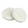 WorkBless 3PCS Wool Buffing Pads, 3 Inch Polishing Pad Car