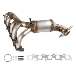 ZonCar Catalytic Converter Compatible With 674-989 Compatible With Canyon 2007-2012 Colorado 2007-2012 H3 2007-2008 i-370 2007-2008,Stainless Steel High Flow Catalytic Convertor