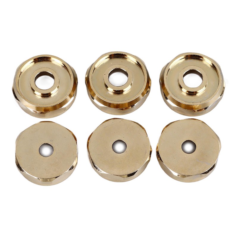 12Pcs Trumpet Accessories Metal Upper and Lower Covers Buttons Connecting