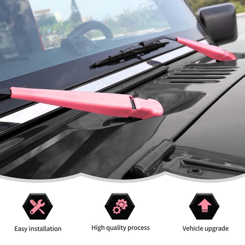 RT-TCZ Front Window Wiper Arm Blade Windshield Wiper Blades Trim