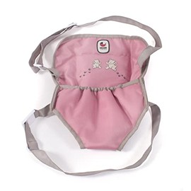 Bayer Chic 2000 782 36 Doll Strap for Baby Dolls, Doll Carrier, Doll Accessories, Pink