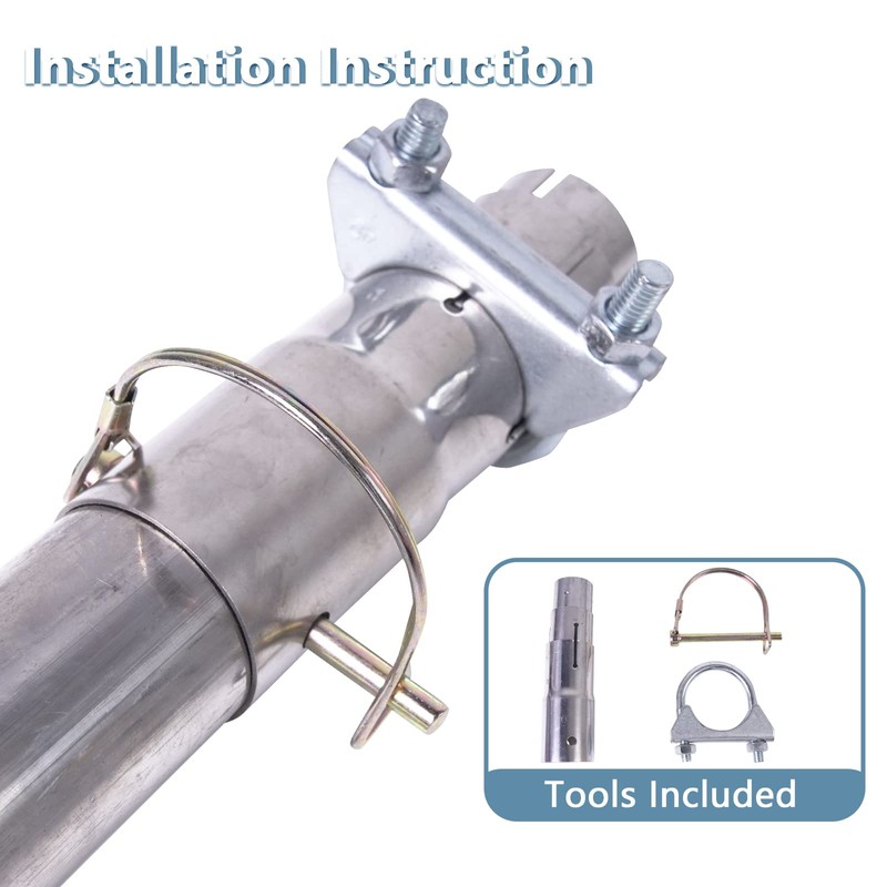 loosoo RV Generator Exhaust Venting System Part 44461 Compatible with