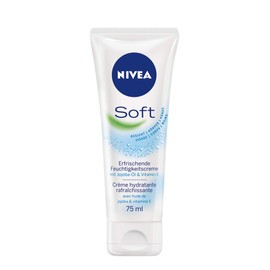 Nivea Nivea Soft Cream Cooling Moisturizer with Jojoba Oil and Vitamin E - 1 x 75 ml