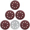 Qjaiune 25PCS 5 Inch Sanding Discs Hook and Loop 400