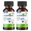 Wellements Organic Iron Drops 웰레먼트 오가닉 철분 드랍스 30mil 2팩 Wellements Organic Iron Drops 30ml 2-Pack
