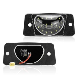 D-lumina 2pcs LED License Plate Lights Tag Lamp For 2002-2009 Chevy Trailblazer