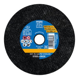 Pferd Trennscheibe gerade 76mm 10mm Psf Steelox 65508109 25St.