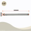 Bwintech 2 pieces 300 mm 1/2 inch male thread ×