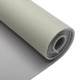 INFINAUTO Headliner Fabric 60" l x 19" W for Car RV SUV Automotive Interior Trim DIY Roof Repair Replacement Foam Backing Breathable Mesh Fabric Light Gray