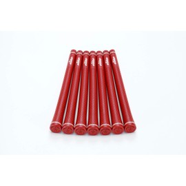 elitegrips TD50 Soft Golf Grips, Set of 7, Classic Red, No Backline