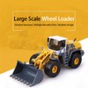 1:50 Scale Diecast Alloy Four Wheel Loader Model, Miniature Engineering